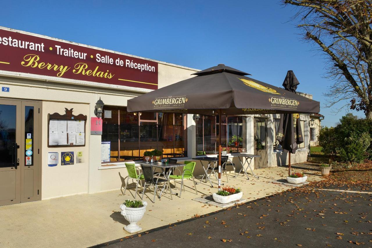 Logis Hotel Restaurant Berry Relais Neuvy-Pailloux Exterior photo